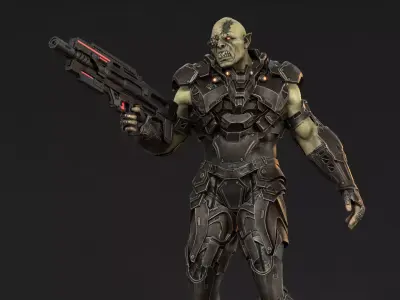 WestlandReaper6 Low-poly 3D model