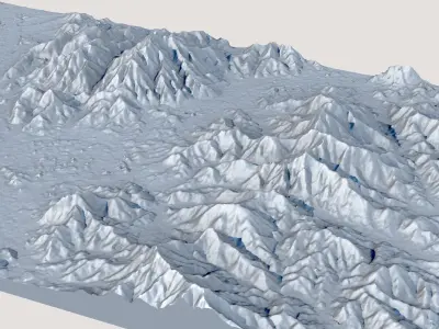 Terrain 4 3D model