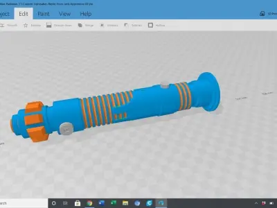 Star Wars Obi Wan Kenobi Padawan Saber 3D print model