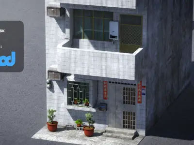 TW house 014 3D model