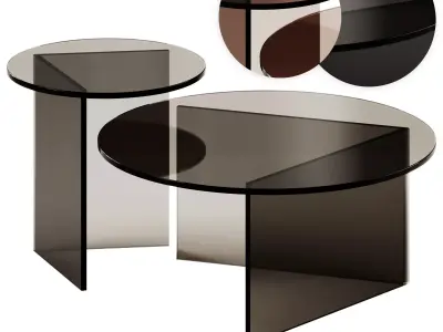 Pond Side tables by Friends and Founders 3D model