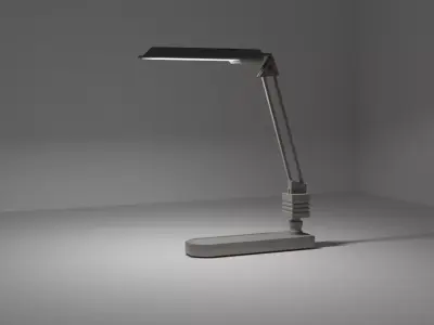 office lamp school low poly Low-poly 3D model