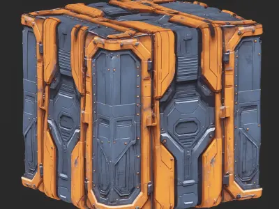 Sci-FI Seamless Texture  Texture 3