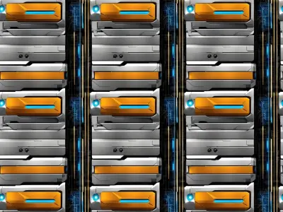 30 Seamless Sci-fi Patterns - Assorted Texture Texture