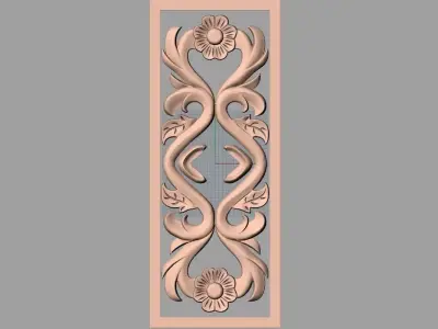 CNC 3D relief models STL format file used for artcam aspire E377 3D model