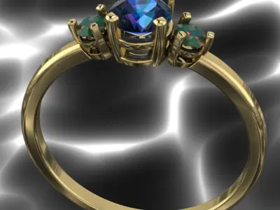 wedding ring Free 3D model purchase