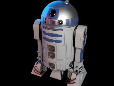 R2D2 Star Wars 3D model