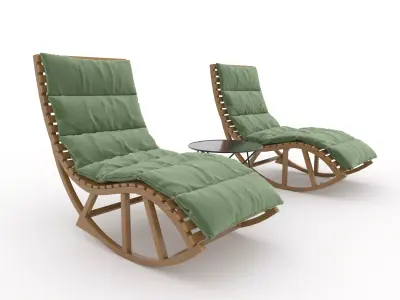 Sun Lounger 33 3D model