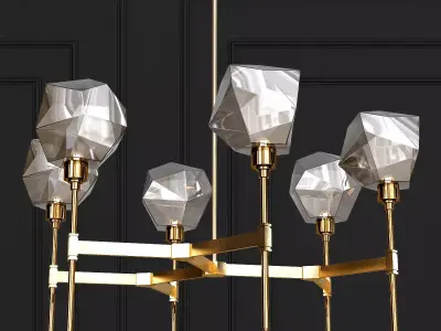 GEM chandelier 3D model purchase