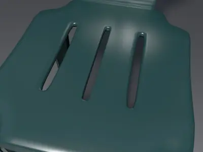 Plastic Chair - 1 - d 3D model