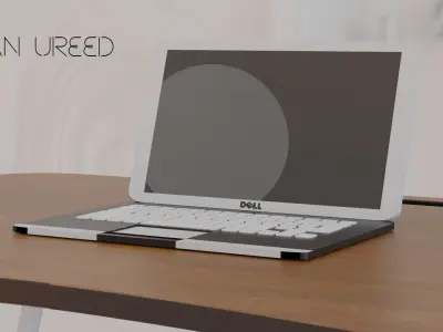Laptop 3D model