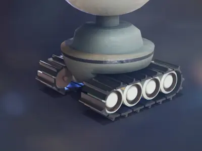 Kal-38 Kal Robotics Collection Low-poly 3D model