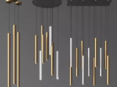 Pendant lamp Loya 3D model