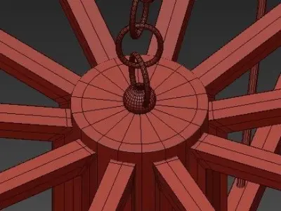 Orione Chandelier 3D model