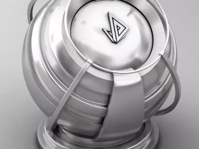 VRAY SHADER---METAL---Indium Texture