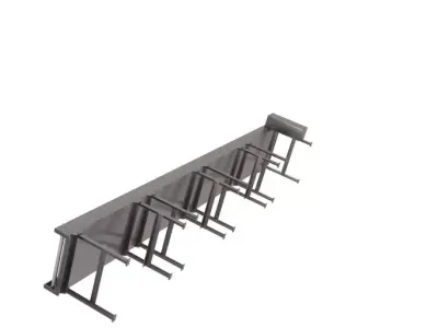 Roller Conveyors Collection 3D model