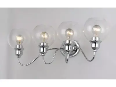 Hunley 4 - Light Dimmable Vanity Light Free 3D model