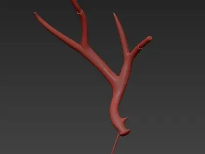 Superordinate Antlers sconce with plug von Roll Hill 3D model