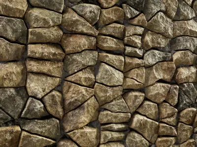 Stone Wall 03 - Seamless Texture