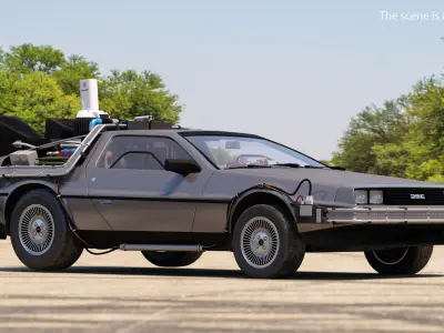  DeLorean DMC-12 Time Machine 