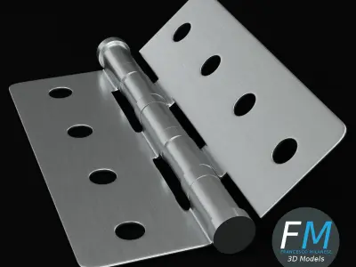 Door hinge 3D model