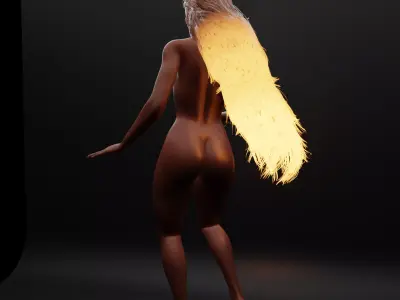 Star Woman Superhero 3D print model