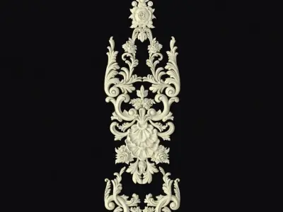 Decor for furniture 3D model 51