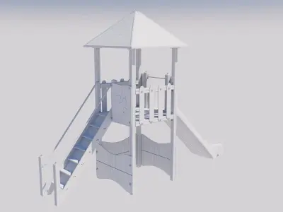 Slide Low-poly 3D model buy