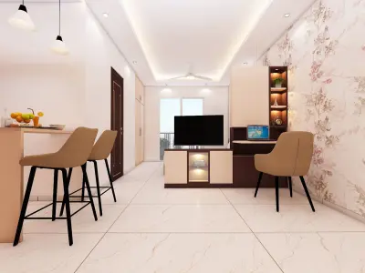 STUDIO APARTMENT 3D model buy