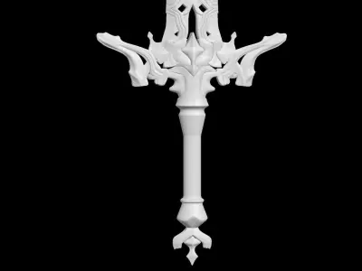Alskir Sword of the God of Light Valkyrie Elysium 3D print model