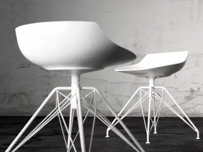 Flow Stool LEM 4-44 3D model