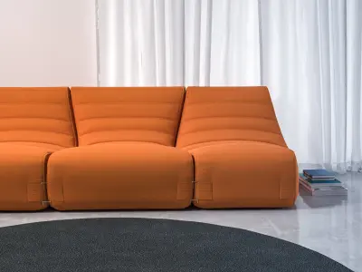 Saparella Sectional Sofa 3D model