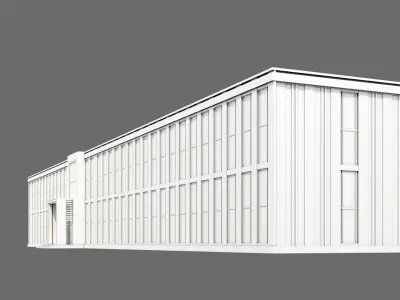 University Building ID036 3D model