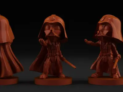 Darth chibi 3D print model