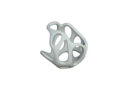 SciFi Cube Object No 35979 Low Poly Shape Texture