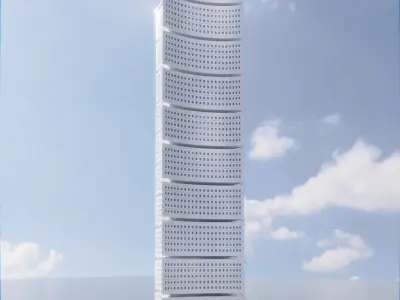 Parametric Building 1c14 3D model