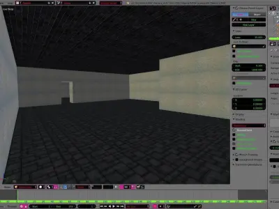 building or room 03 Low-poly 3D model
