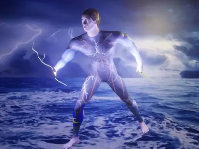 Lightening Bolt 3D model