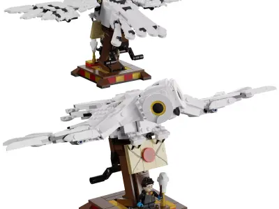 Lego - 75979 Hedwig 3D model