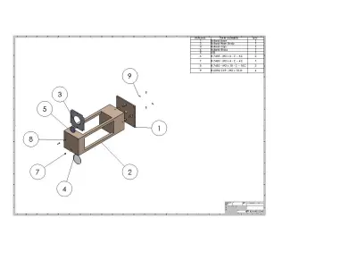 10W BOLLARD GARDEN LIGHT Free 3D model