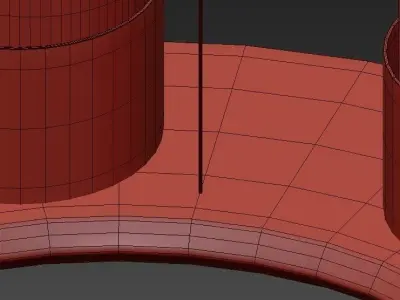 Chandelier ring 3D model