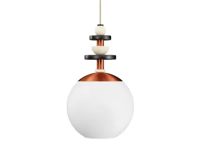 Maru Pendant Light 10-17 3D model