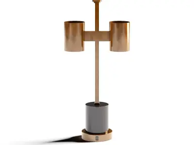 Bronze Table Lamp 3D model