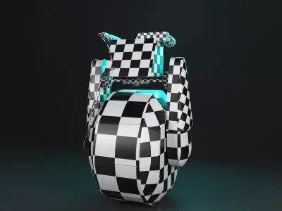 Robot Cleaner 3D model