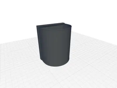 Wadsworth Flush Mounted Sconce 3D model