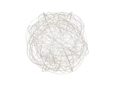 Abstract Sphere Ball v5 002 3D model