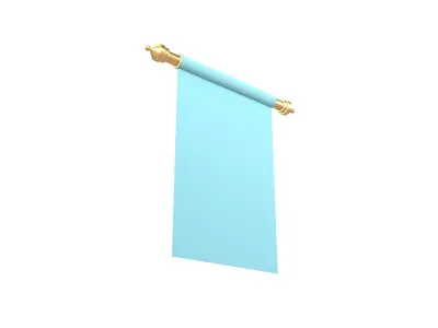 Pennant V1 004 Low-poly 3D model