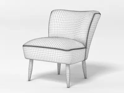 Cocktail Chair Northmore Major 3D model
