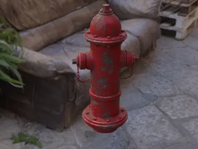 Hydrant 3D 3D model