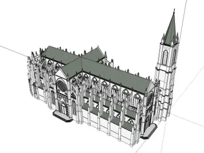 Architecture-Religion-God-Culture-Temple-0117 cathedral 3D model